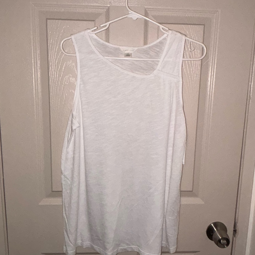 Caslon White Tank Top